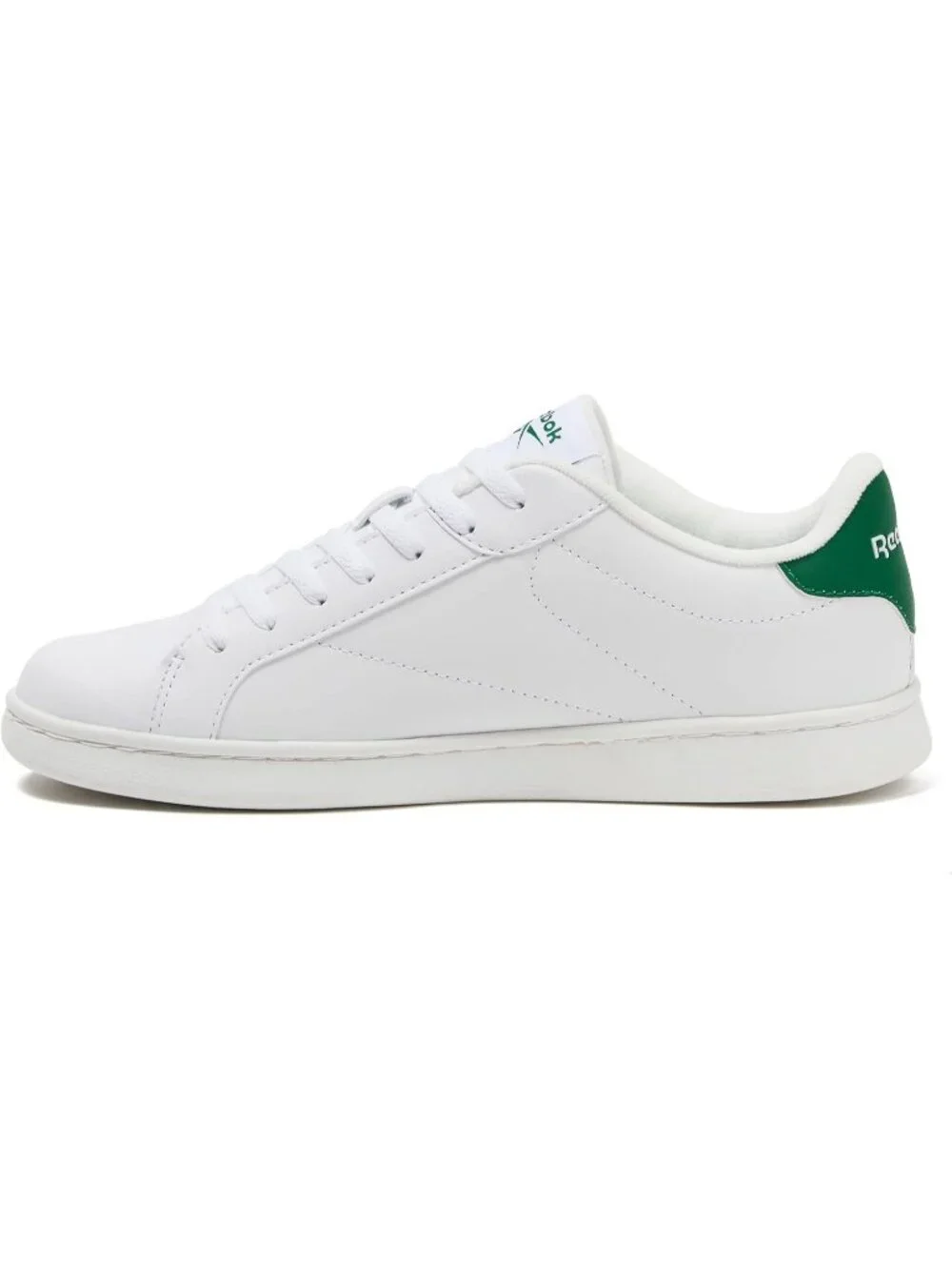 Men's White Green Tennis Shoes Casual Lace Up High Top Athletic Running Sneaker